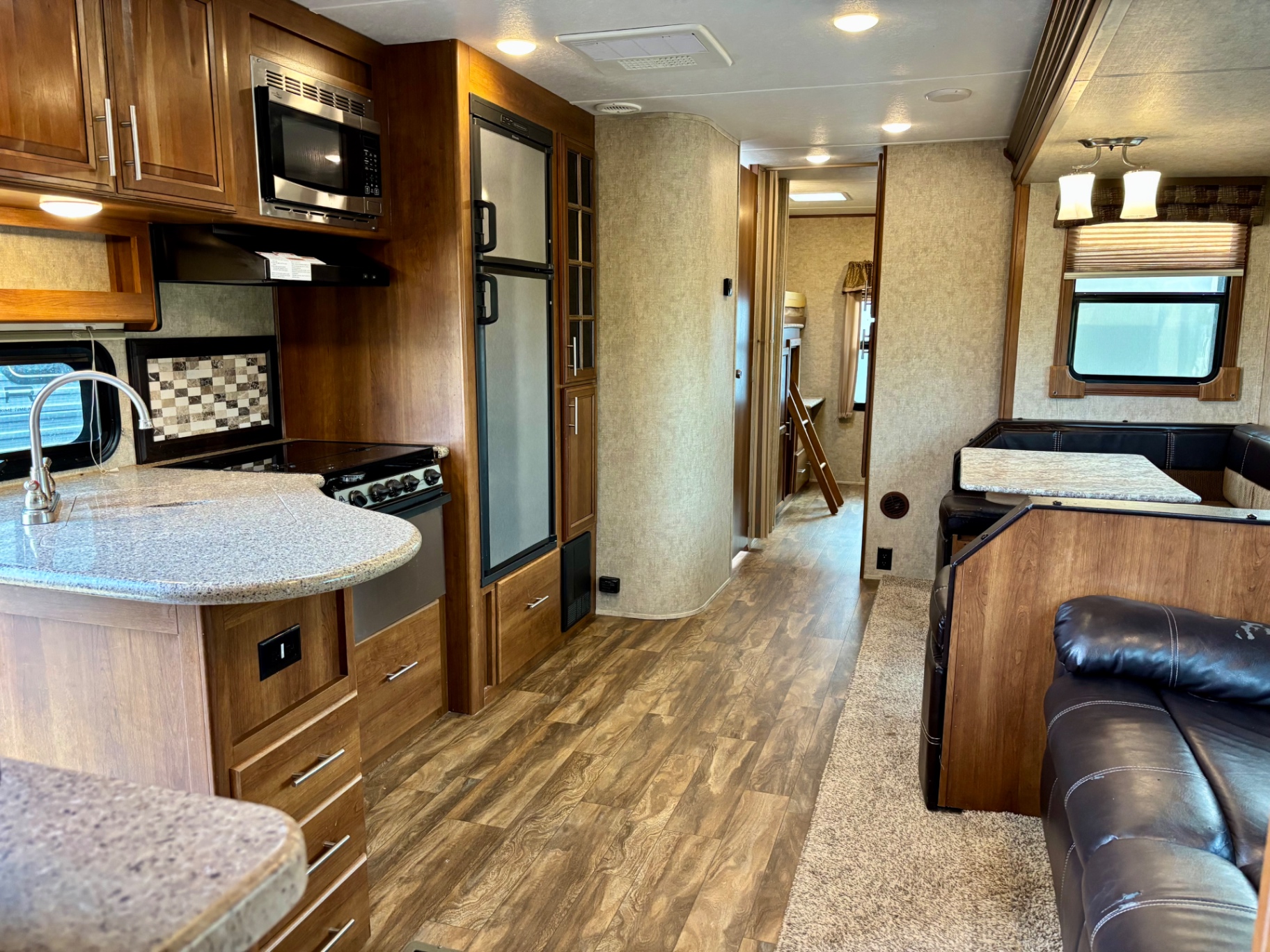2017 Primetime Lacrosse Luxury Lite 318BHS travel trailer for sale at Triple C Camper Consignment in Kentuckiana — photo 9 of 12